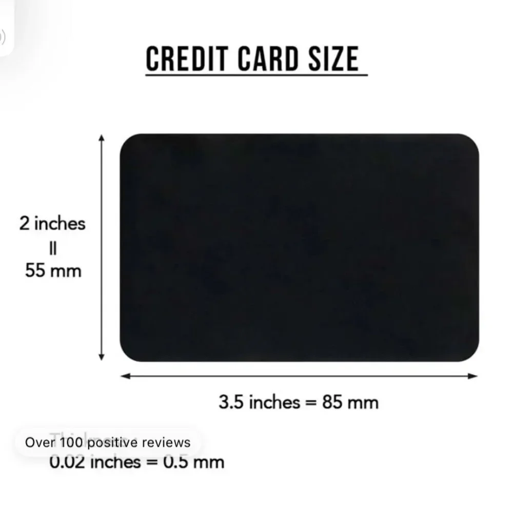 3for$20 New Rectangular Metal Lettering Encourages Discourse Wallet Clip Card